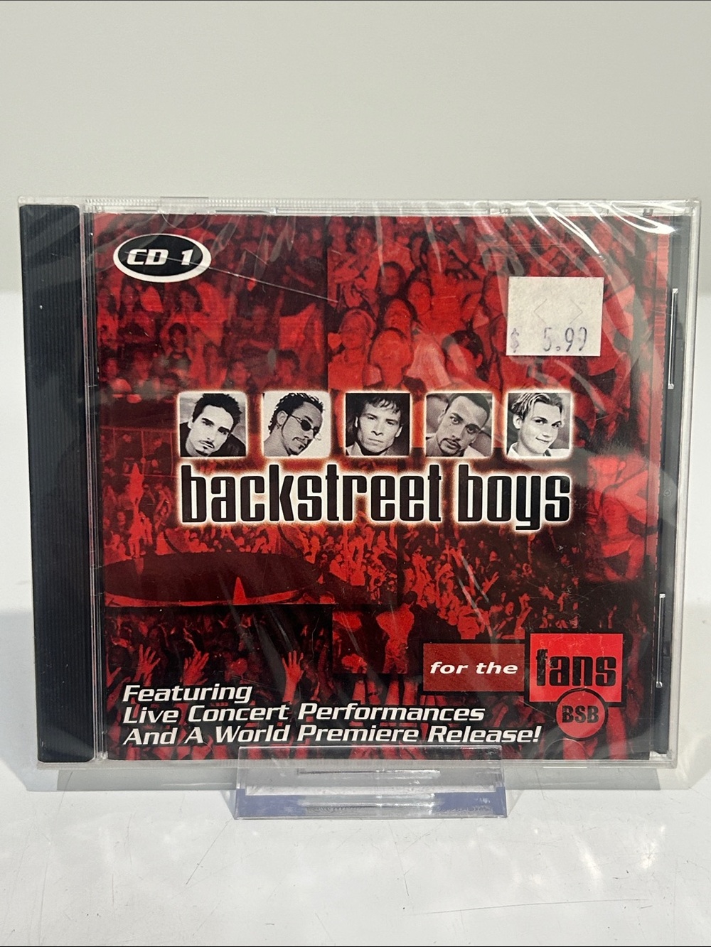 🤯5 for $20🤯 Backstreet Boys “For The Fans” Promo CD [Pop]